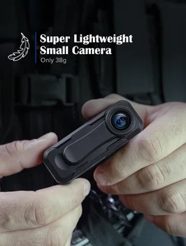 Boblov W1 Mini Kamera ar HD 1080P Policijas Iestāde, Nēsā Pen Kameru Loop Ierakstīšanas Platleņķa 110 Mikro Videokameras, DVR Reģistratoru,