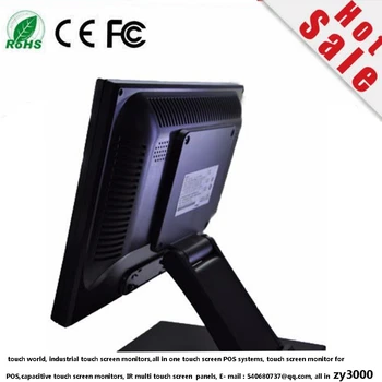 Jaunā akciju 15 collu Rūpniecības LCD Touch Screen Monitors ATM Distop datoru, Touch Screen Monitoru / Touch displejs POS