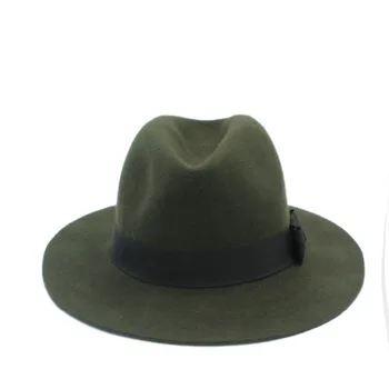 Austrālijas Vilna Vīriešiem Trilby Jutos Fedora Cepuri Džentlmenis Floppy Džentlmenis Platām Malām Cloche Panamas Cepuri Tētis Cepure 20