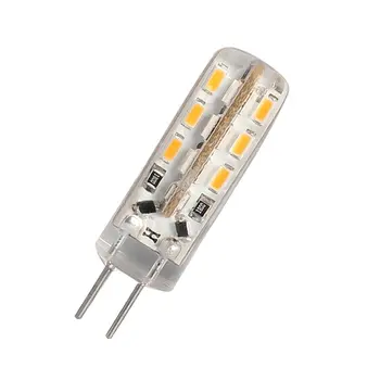 10x G4 1W 2W 3W 24/48SMD3014 SMD 2835 LED Ampoule Blanc Chaud (2800-3200K) LED spuldzes gaismas 150-180LM led gaismas DC12V 360 Grādu