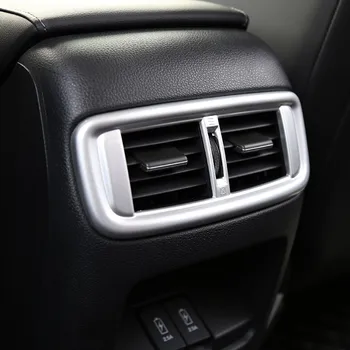 Honda CRV CR-V 2017 2018 2019 Aizmugures gaisa padeves dekoratīvu rāmīti Aizmugurē, gaisa kondicionēšana, gaisa izvadu dekoratīvā spilgti interjera d