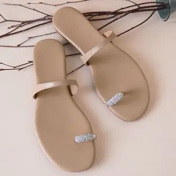 ALLBITEFO vasaras pludmales kurpes sieviešu augstpapēžu kurpes sieviešu čības atdzist zema papēža kurpes flip flops Mēles Chaussons femme sandalias