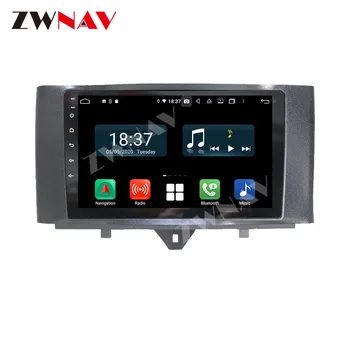 Carplay Android 10 ekrāna Automašīnu Multimediju DVD Atskaņotājs Benz SMART 2011. -. GADAM GPS Navi BT Auto Radio Audio Mūziku Stereo Galvas vienības