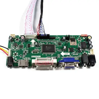 Yqwsyxl Kontroles padomes Monitoru Komplekts LP154WX4-TLC5 LP154WX4(TL)(C5) HDMI + DVI + VGA LCD LED ekrānu Kontrolieris Valdes Vadītāja