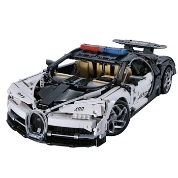 3635PCS 3388D Tehnikas Sērija Bugatti Chiron Super Sacīkšu Auto Modeli, Celtniecības Bloki, Ķieģeļi, Dzimšanas dienu, Bērnu Rotaļlietas Bērniem