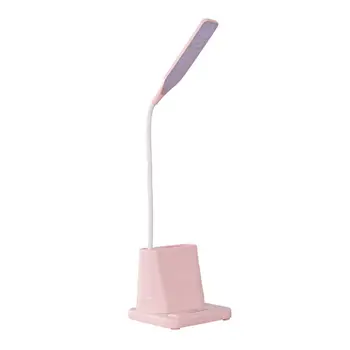 LED galda lampa acu aizsardzība galda lampa studentu kopmītnē galda lampas Maksas un tapām guļamistabas gultas lampa bezmaksas nelielu ventilatoru