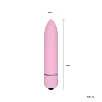 7 Krāsas, 10 frekvences Bullet Vibrators Sievietēm Ūdensizturīgs Klitora Stimulators Dildo Vibrators Seksa Rotaļlietas, lai Sieviete Seksa Produkti