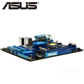 Asus P5G41C-M LX Desktop Mātesplatē G41 Socket LGA 775 Q8200 Q8300 DDR2/3 8G u ATX UEFI BIOS Sākotnējā Izmanto Mainboard Pārdošanā