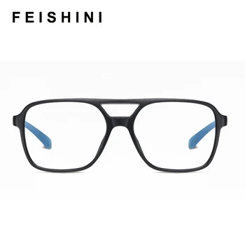 Feishini Datoru Brilles Lielā Laukumā Staru Starojuma Gamin Briļļu Plastmasas Titāna Unisex Anti Zilā Gaisma Brilles Sievietēm Optiskās