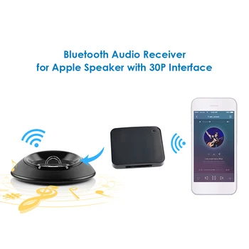 30Pin Bluetooth 5.0 Bezvadu Uztvērējs Audio 30 Pin Adapteris A2DP bluetooth Uztvērējs Bose Sounddock II 2 IX 10 Skaļruni Ipad Iphone