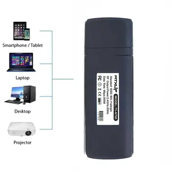 Wi-Fi Audio Uztvērējs Bezvadu PC Hdmi Dual Band Adapteris 5G 300Mbps USB Wifi Adapteris Samsung Smart TV WIS12ABGNX WIS09ABGN