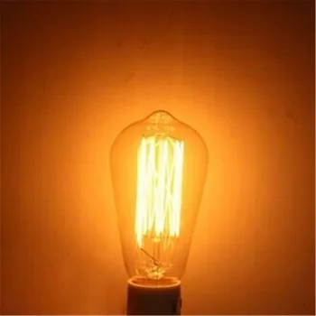 E27 ST64 25W Ampoule Edison Kvēlspuldzes Lampe Classique Vintage Antīko Retro Vintage Rūpniecības Kvēlspuldzes (AC220)