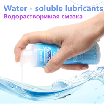 Durex Lubrikants 50ml Ūdens bāzes lubricante seksuālo Anālā Seksa Masāža Dzimumlocekļa Vaginālo Gēlu Stimulatori Pieaugušajiem Seksa Produkti