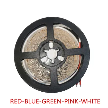 Jaunu SMD 2835 DC12V RGB LED Strip Gaismas 5M 60leds/M NAV Ūdensizturīgs Lente, Elastīga, Diožu Lentas Silts Balts Sarkans Bleue Zaļa, Rozā