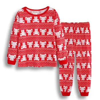 Veicināšanas 2-7T Mickey Bērnu Pidžamas Komplekts Bērniem, Multiplikācijas filmu Sleepwear Zēni Mājās Pidžamā Meiteņu Kokvilnas Saldie Ziemassvētki Pidžamas Naktsveļu