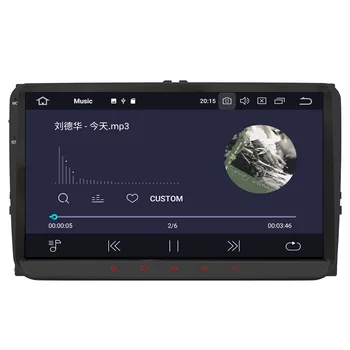 Android10.0 4G+64GB Auto GPS Navigācijas VW Passat B6 CC Polo, GOLF 5 6 Touran Jetta Tiguan Magotan Multimediju Atskaņotājs, Radio