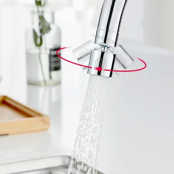 Youpin Dabai Virtuves Jaucējkrāns Stikla Aerators 2 Režīmi 360 Grādu Ūdens Filtrs Difuzoru Ūdens Taupīšanas Uzgalis Jaucējkrāns Bubbler