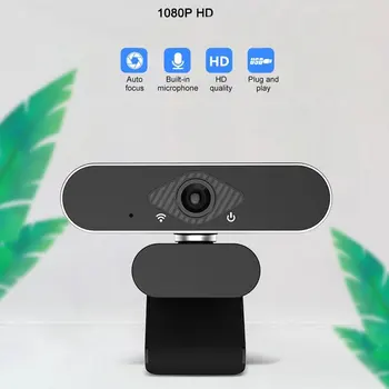 Youpin Xiaovv 1080P USB web Kameras Auto Fokusa Datoru, Fotokameru, iebūvēto Skaņu Absorbējošu Mikrofons 150° Platekrāna Skata Leņķi