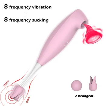 G-Spot Vibratori Sievietēm Laizīt Klitora Stimulators Dzelksnis Massager Sieviešu Masturbator Pieaugušo Seksa Rotaļlietas AdultsSucking Vibrators
