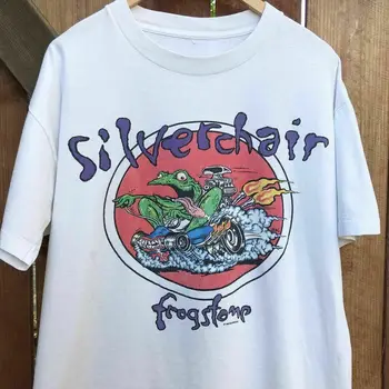 Silverchair 1995 Tour Frogstomp Rock Kokvilnas Kokvilnas Balts Vīriešu 5Xl T Krekls K1897