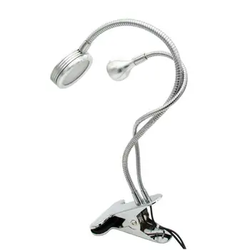 USB Galda Lampa, Galda, Gaismas Regulēšana USB klipu Auksti Balta darbi Gaismas Skaistumu lampas par Uzacu Tetovēšanu, Nagu Mākslas Skaistumu Grims Gaismas