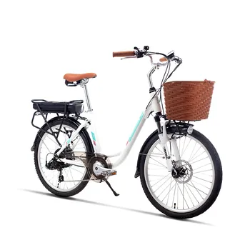 24 collu elektrisko velosipēdu no litija baterijas pastiprinātājs pieaugušo akumulatora ebike vīriešiem un sievietēm, maza pilsēta, elektrisko velosipēdu