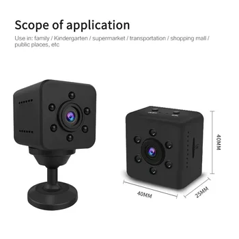 Jauns Mini WIFI IP Kameras 1080P Sensors, Nakts Redzamības Videokameru Kustību DVR Mazo Mikro Kameras Tālvadības Uzraudzīt Home Security Tuya APP