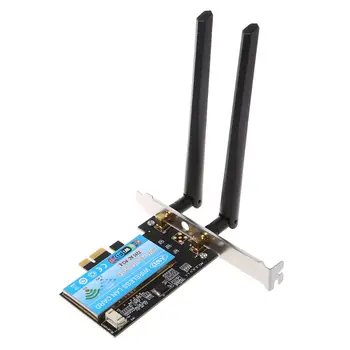 Dual Band 2.4+5G Bluetooth 4.2 Wifi Bezvadu Mini PCI-Express Tīkla Karte Intel 7265 AC 7260HMW TĀ-7265HMW 8260