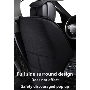 Pilns Pārklājums linu šķiedras automašīnas sēdekļa vāku auto sēdekļu pārvalki ISUZU d max pikaps kopējā auto piederumi auto stils ietver