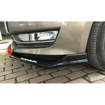 Priekšējā Bufera Spoileris Aizsargs Plāksnes Lūpu Ķermeņa Komplekta Oglekļa Virsmu Dekoratīvā sloksne Zoda Lāpstu Priekš Volkswagen VW Passat B7