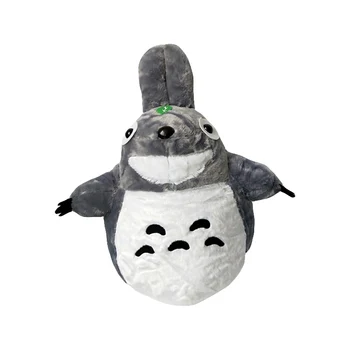 1gb 50CM Slaveno Karikatūra Totoro Plīša Rotaļlietas Smaida Mīkstās mīkstās Rotaļlietas Augstas Kvalitātes Lelles Rūpnīcas Cenu mājas apdare dāvanu