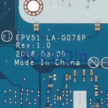 KoCoQin EPV51 LA-G076P Klēpjdators mātesplatē HP 15T-15 DB-15 DB-DX YM2500 L20664-601 L20664-001 DDR4 Mainboard