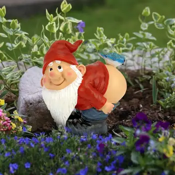 Sveķu Dārza Rūķiem Smieklīgi Rūķīši Lelle Dārza Elf Pasaku Dārza Statuja Mikro Ainavas Rotājumu Sūnu Bonsai Amatniecības Rotājumi