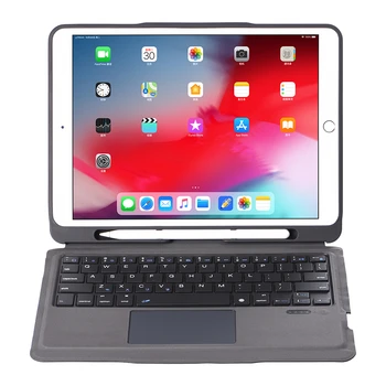 Touchpad keyboard Case For iPad Gaisa 3 10.5 2019 Vāciņš W Zīmuļu Turētājs Vāks iPad Pro 11 2020. gada 7. 10.2 2019 9.7 Gadījumā Tastatūra