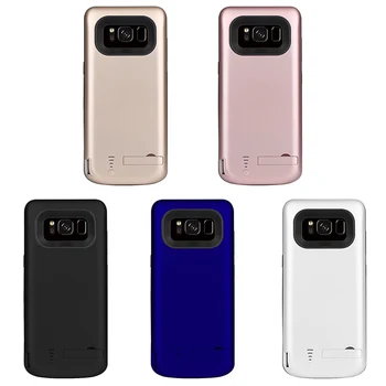 S8 S 8 Plus Akumulatora Korpusa Samsung Galaxy S8 Plus Bateriju Lādētājs Gadījumā Jaudas Bankas Ārējās Rezerves Akumulatoru Lādētāju, Lietu Vāku