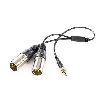 Saramonic SR-UM10-CC1 Mikrofona Kabelis Pārveidotājs, lai UwMic9, UwMic10 & UwMic15 Bezvadu Mikrofonu Sistēmu un Dual-XLR Ieejas