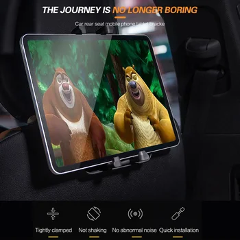 Universālā Tālruni, Tabletes Automašīnas Turētājs 360 Rotācijas Aizmugurējais Sēdeklis Auto Pagalvi Mount Turētājs Ipad samsung iphone Stāvēt auto atbalsts
