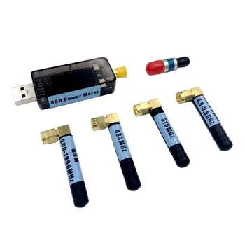 USB RF Jaudas Mērītāju V3.0 100K Uz 10GHZ -55 Līdz +30dBm Prestored 9 Samazinājuma Līknes 0.96