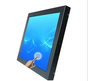 Augsta spilgtuma displejs 8 collu Open frame pretestības /Capacitive Touch screen Lcd Monitors, 1000 nits -20~70 C