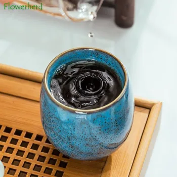 Krāsns Mainīt Keramikas, Porcelāna Kung Fu Tējas Tase Teaware Tējas Komplekts Tējas Tase Master Viena Tējas Tase Sadzīves Vienu Tasi Ūdens Kauss