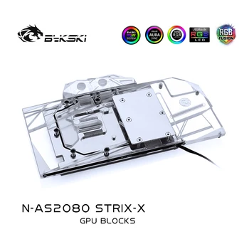 Bykski GPU Dzesētājs Izmanto ASUS ROG STRIX -RTX 2080-O8G-SPĒĻU Ūdens Dzesēšanas GPU Bloks,N-AS2080 STRIX-X