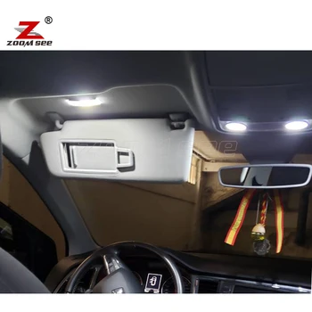 13pc X Canbus Bez Kļūdām LED interjera lasījumā dome gaismas spuldzes komplektā Seat Leon MK3 5F 5F1 5F5 5F8 (2013-2018)