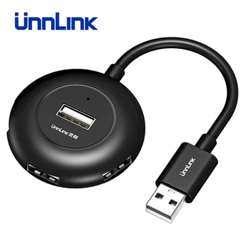 Unnlink 4 Port USB Hub USB 2.0 1X4 Sadalītāja 480Mbps USB Pagarināt 0.5 m, 1m, 1.5 m, 2 m Tablešu Deskto Klēpjdatoru Grāmatiņa
