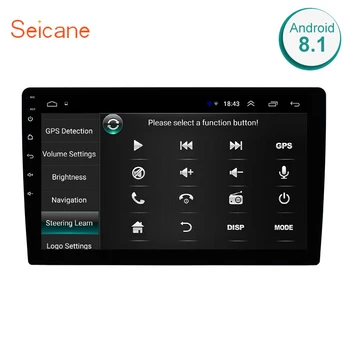 Seicane Auto Radio, Universāls HD Tochscreen 9 Collu Android 9.1 2din Bluetooth, Wifi, GPS, Stereo Multimediju Atskaņotājs, Galvas Vienības