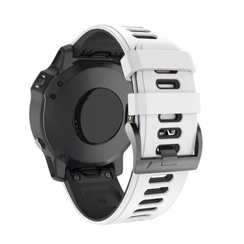 Silikona Quick Fit Watchband Siksnu Garmin Fenix 5 5Plus 6 6Pro Easyfit Siksnu Garmin Pieeja S60 Priekštecis 935 aproce