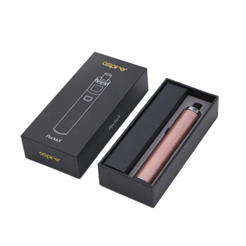 Sākotnējā Elektroniskā Cigarete Aspire PockeX Kabatas AIO Komplekts ar 5GAB PockeX Spoles 0.6 ohm 1500mAh Akumulators 2 ml eCigs Vape Komplekts