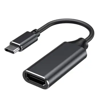 USB C Tipa HDMI-saderīgam Kabeļa Adapteris 4K HD Konversijas Kabelis MacBook Samsung, Huawei mobilo telefonu Planšetdatoru, Klēpjdatoru,