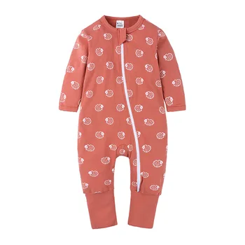 Zīdaiņu Garām Piedurknēm Kombinezonus Baby Boy Apģērbs Mazulim Meiteņu Apģērbs Bērniem, Apģērbs, Zīdaiņu Rudens Jumpsuit Roupas Bebes Sleepwear