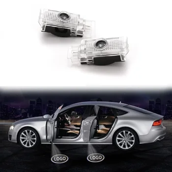 2 GAB par Mercedes amg led auto durvīm, gaismas logo projektoru gaismas, pieklājīgi un laipni lampas emblēmu projekciju Mercedes benz W203