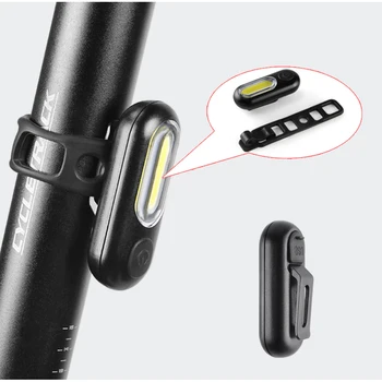 Ūdensdrošs Led Bike Light Aizmugures USB Lādējamu Sarkans Balts Zils Velo Apgaismojums Velo Lukturi Brīdinājuma Astes Gaismas, Velosipēds